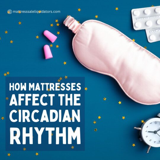 image-of-mask-sleeping-pills-and-clock-blog-title-How-San-Diego-Mattresses-Affect-the-Circadian-Rhythm-Instagram-Post